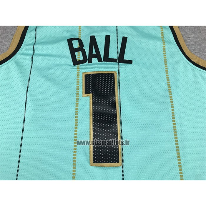 Maillot Charlotte Hornets Lamelo Ball NO 1 Ville Vert